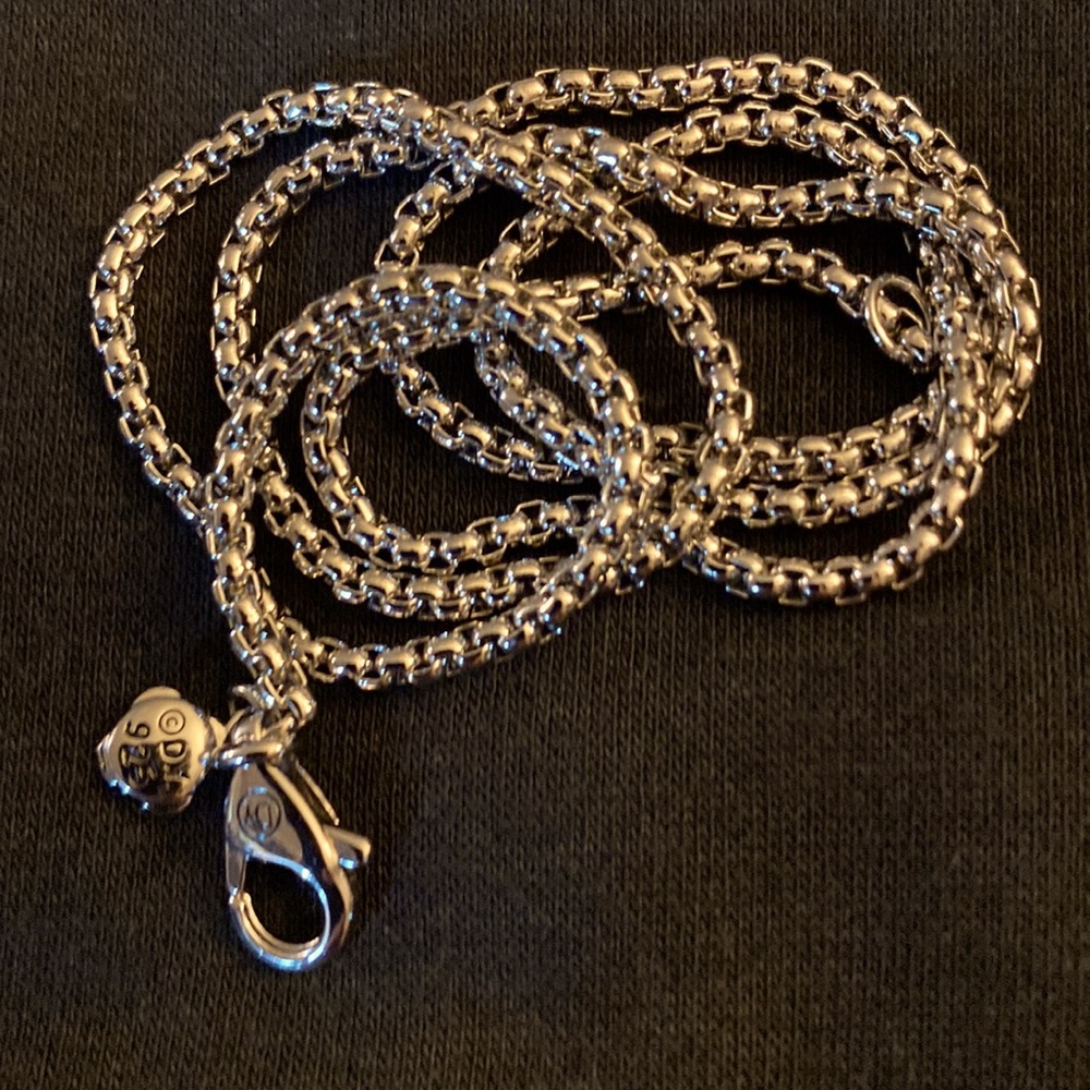 David Yurman 20 inch box chain 2.7mm
